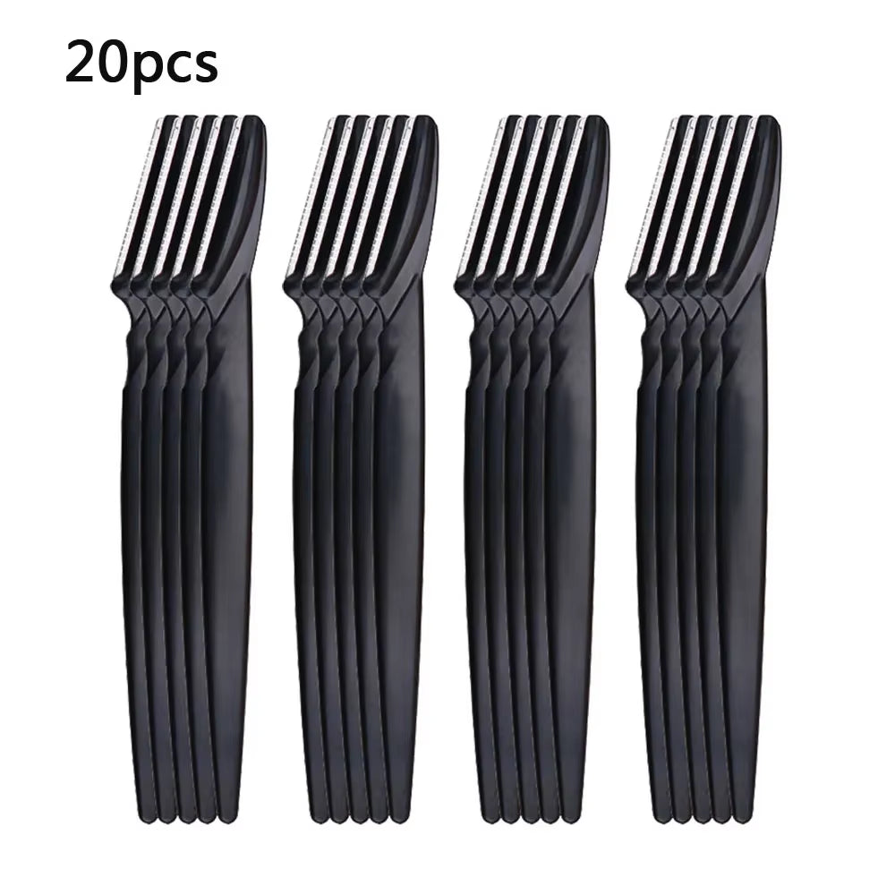 Makeup Tools Eyebrow Trimmer Knives Portable Face Razor Hair Remover Cutter Brow Epilation Hair Removal Eye Shaver Blades